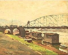 Monogahela River Wharf, Pittsburgh, PA