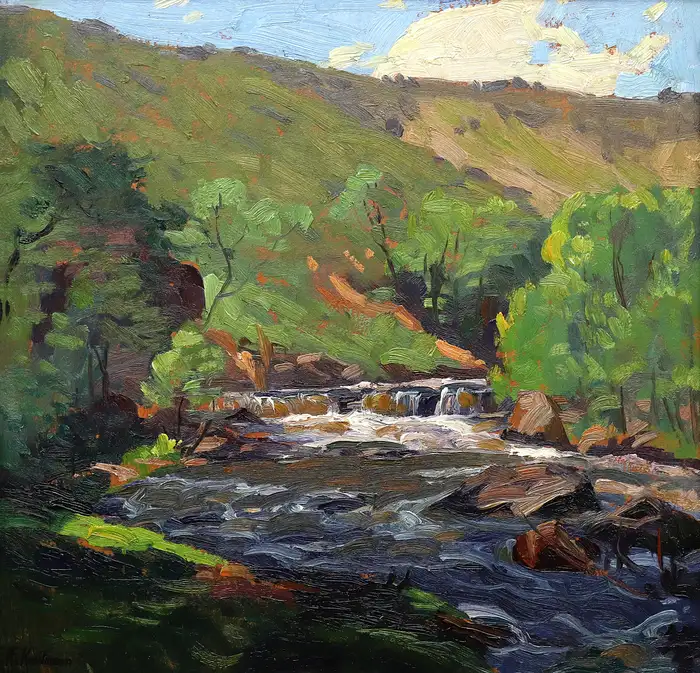 Untitled (River Landscape)