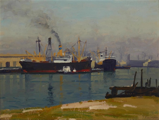 Ships in a Harbor